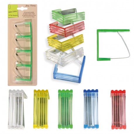 stephanoise S68009 - 4 CLIPS POUR NAPPES