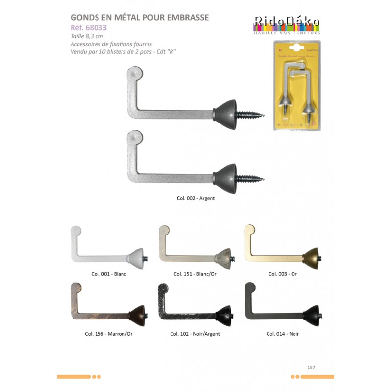 Stephanoise S68033 - GOND GD POUR EMBRASSES X2