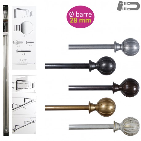 stephanoise S68109 - KIT 19MM PEINT BOULE