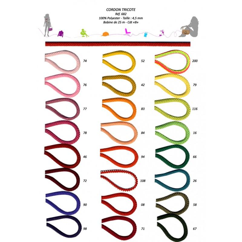 Stephanoise S682 - CORDON TRICOTE 4 5 MM