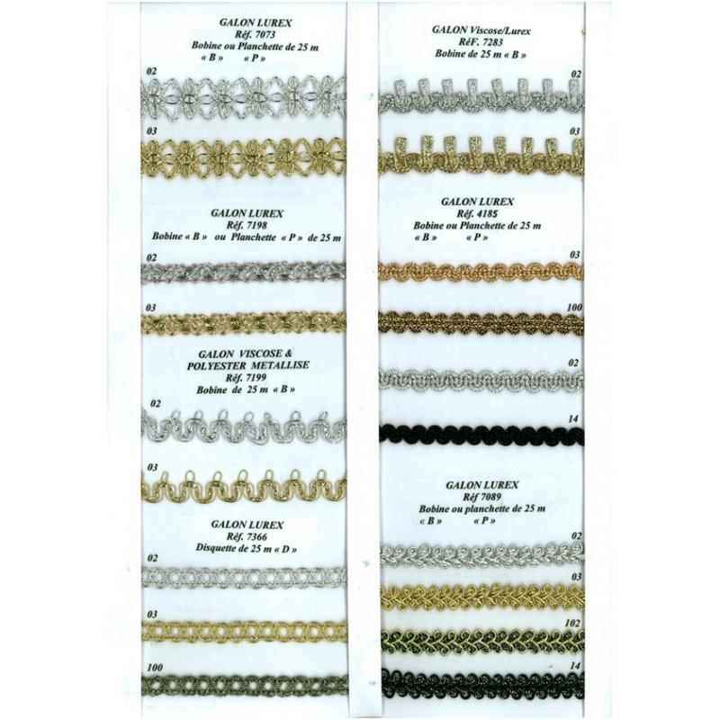 Stephanoise S7073 - GALON METAL