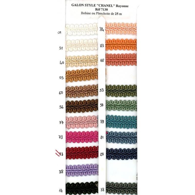 Stephanoise S7130 - GALON STYLE"CHANEL"RAYONN