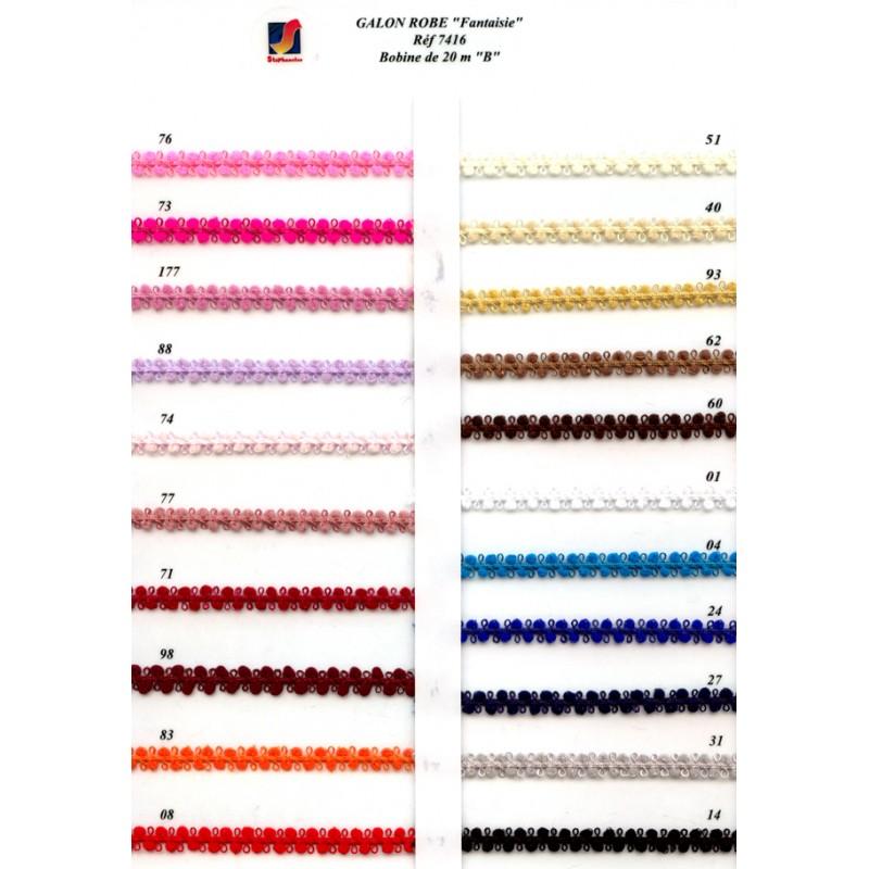 Stephanoise S7416 - GALON ROBE "FANTAISIE"