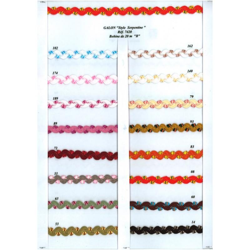 Stephanoise S7420 - GALON "STYLE SERPENTINE"
