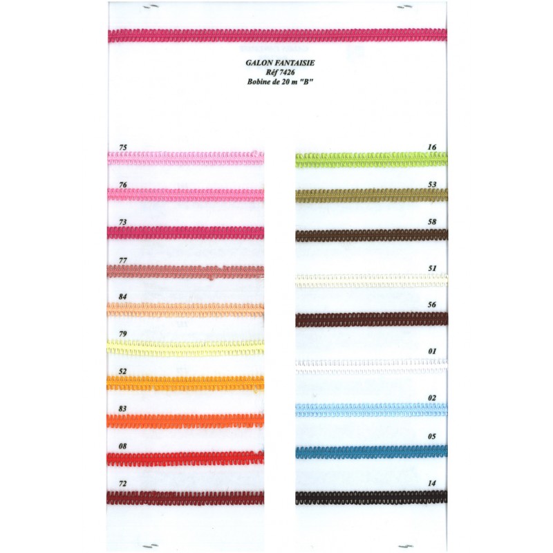 Stephanoise S7426 - GALON FANTAISIE