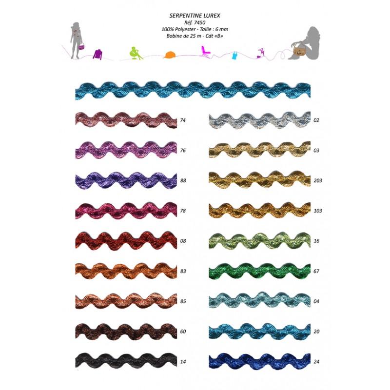 Stephanoise S7450 - SERPENTINE METAL 10MM