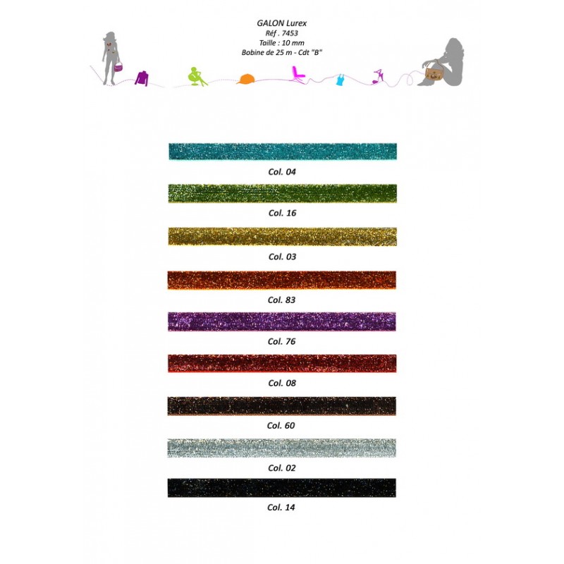 Stephanoise S7453 - RUBAN VELOURS IRISE'