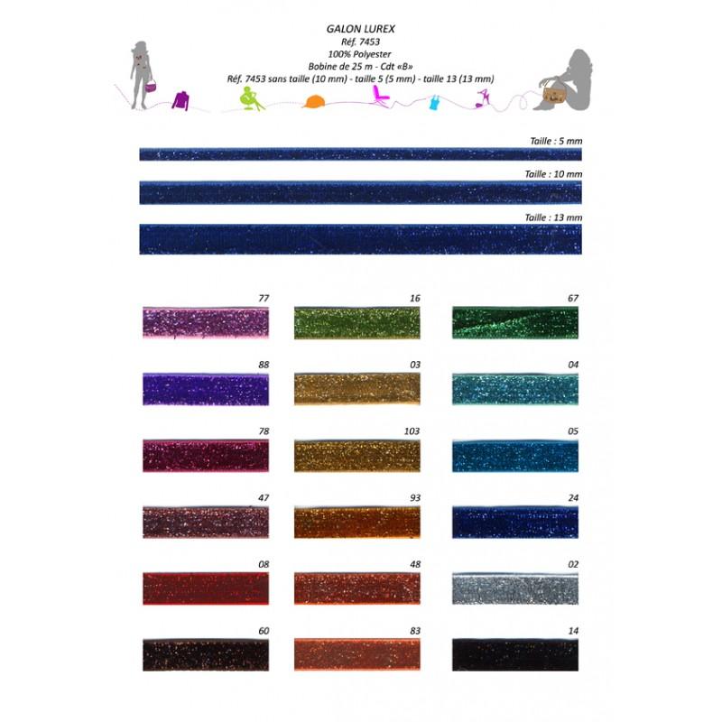 Stephanoise S7453 - RUBAN VELOURS IRISE'