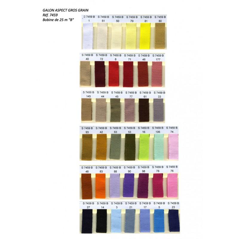 Stephanoise S7459 - GALON ASPECT GROS GRAIN