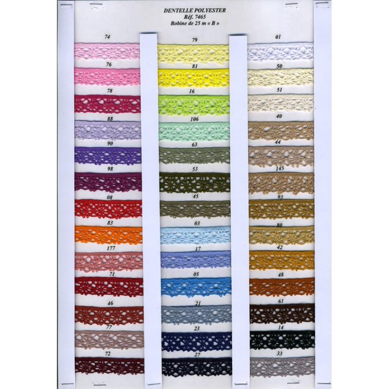 Stephanoise S7465 - DENTELLE POLYESTER