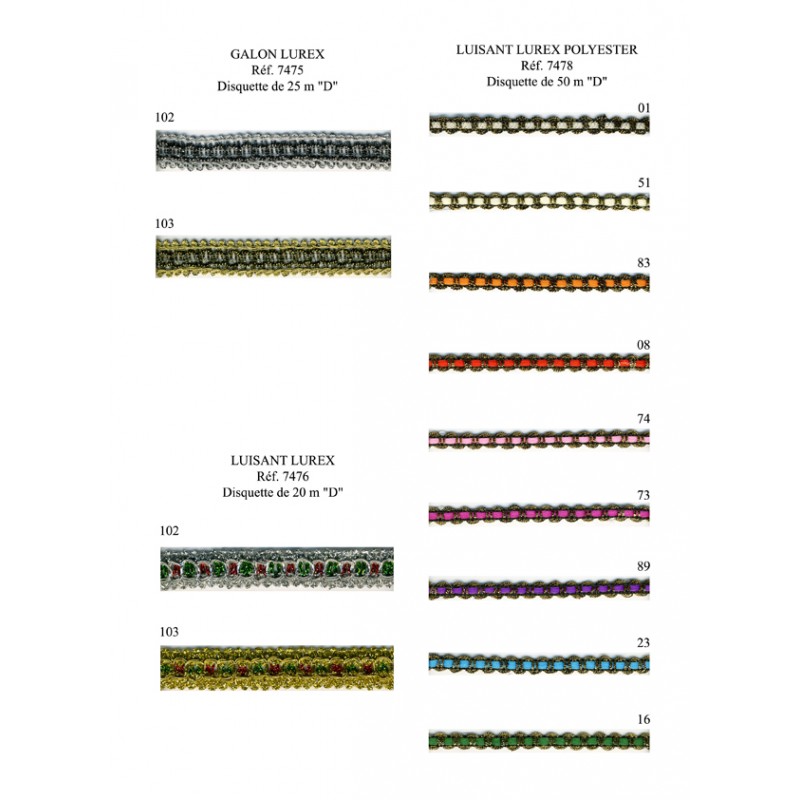 Stephanoise S7478 - LUISANT METAL POLYESTER