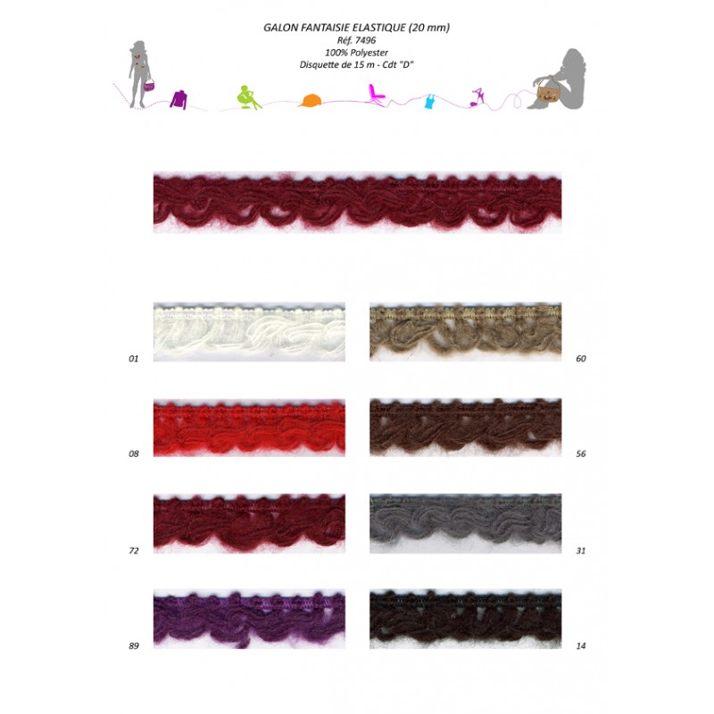 Stephanoise S7496 - GALON FANTAISIE