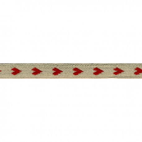 stephanoise S7514 - GALON LIN "COEURS"