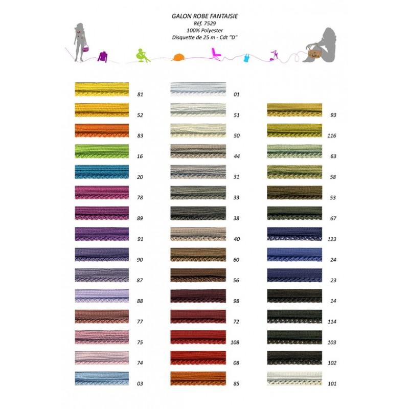 Stephanoise S7529 - GALON ROBE FANTAISIE