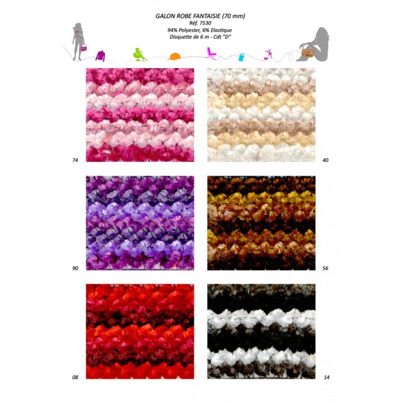 Stephanoise S7530 - GALON ROBE FANTAISIE