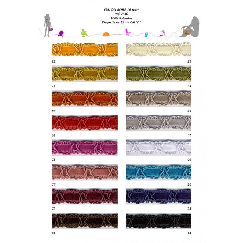 Stephanoise S7540 - GALON ROBE