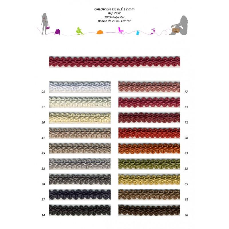 Stephanoise S7552 - GALON EPI DE BLE