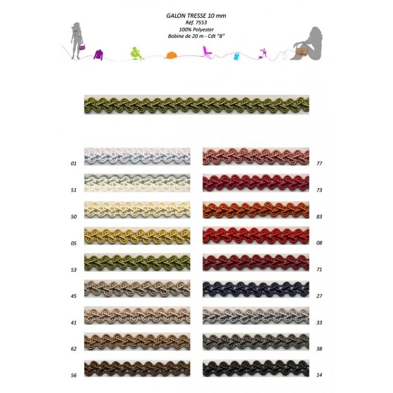 Stephanoise S7553 - GALON TRESSE