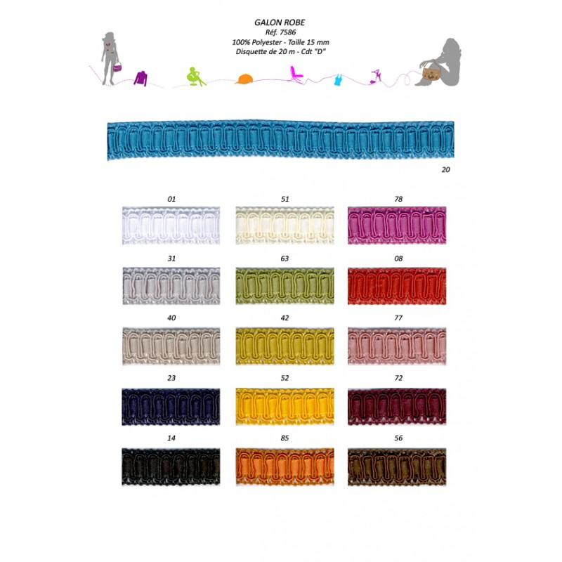 Stephanoise S7586 - GALON ROBE 15MM