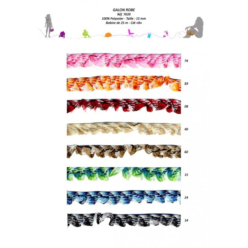 Stephanoise S7639 - GALON ROBE 15 MM