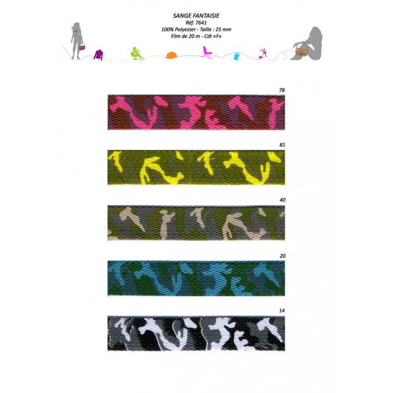 Stephanoise S7641 - SANGLE FANTAISIE