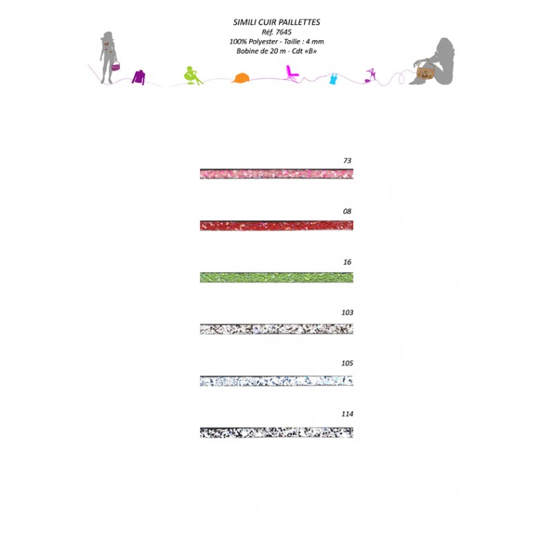 Stephanoise S7645 - SIMILI PAILLETTES