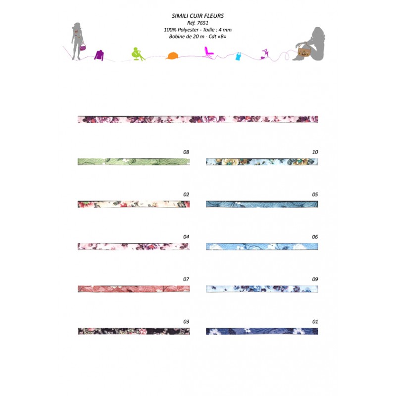 Stephanoise S7651 - SIMILI FLEURS