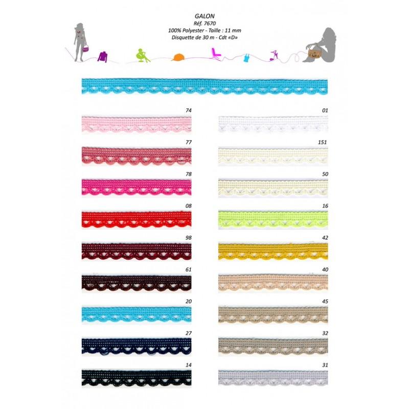 Stephanoise S7670 - GALON 11MM