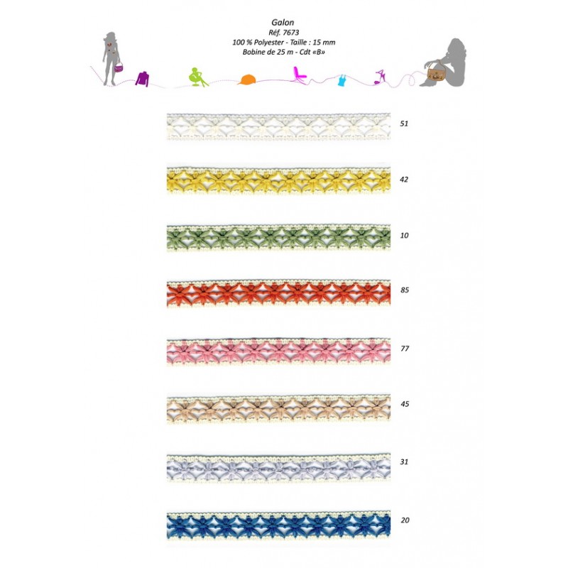 Stephanoise S7673 - GALON 15MM