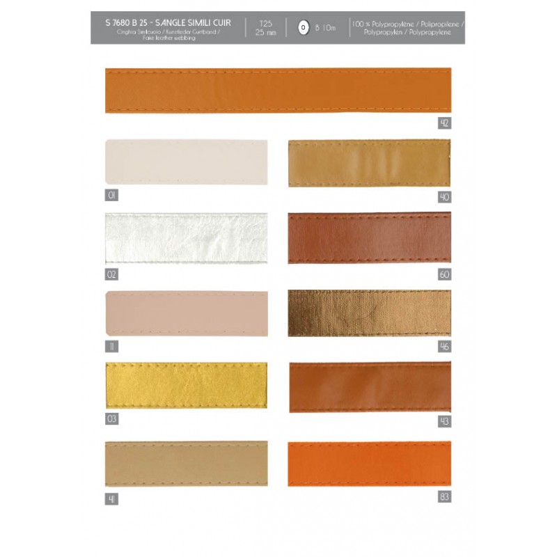 Stephanoise S7680 - SANGLE SIMILI