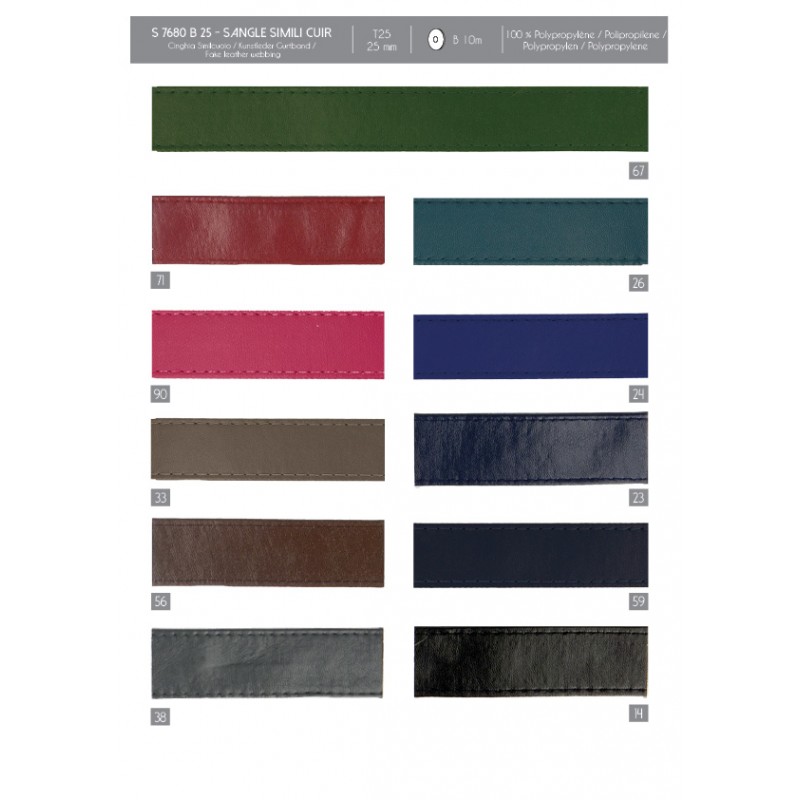 Stephanoise S7680 - SANGLE SIMILI