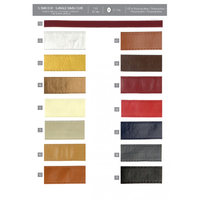 Stephanoise S7680 - SANGLE SIMILI