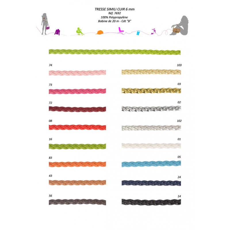 Stephanoise S7692 - TRESSE SIMILI
