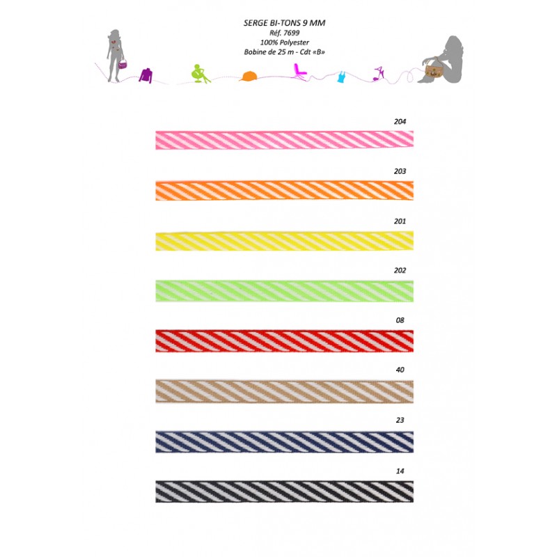 Stephanoise S7699 - SERGÉ BI-TONS