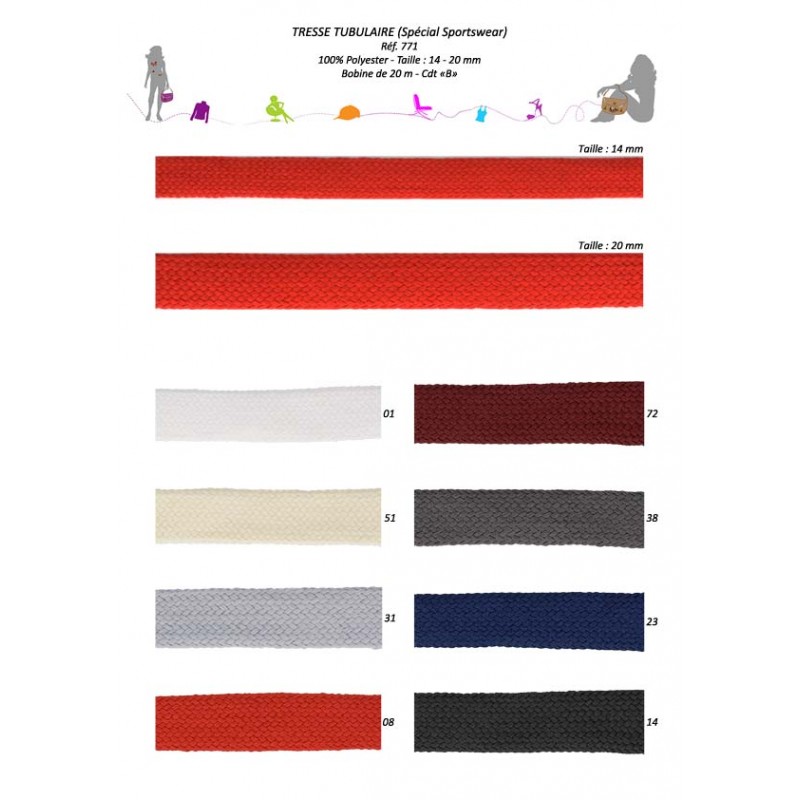 Stephanoise S771 - TRESSE TUBULAIRE