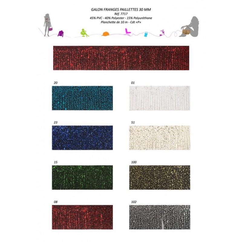 Stephanoise S7717 - GALON FRANGES