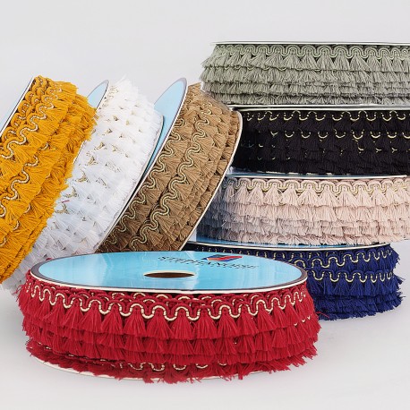 stephanoise S7722 - GALON FRANGES 12MM