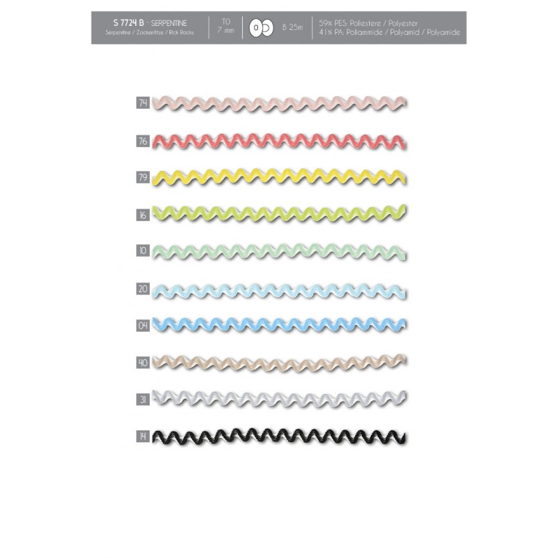 Stephanoise S7724 - SERPENTINE 7MM-BICOLORE