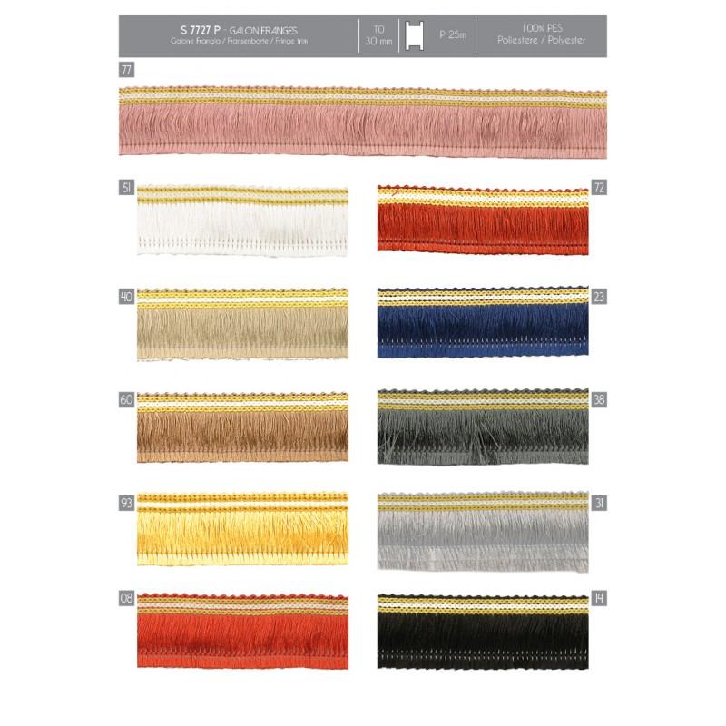 Stephanoise S7727 - GALON FRANGES