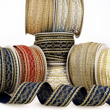 stephanoise S7746 - GALON ROBE DORÉ