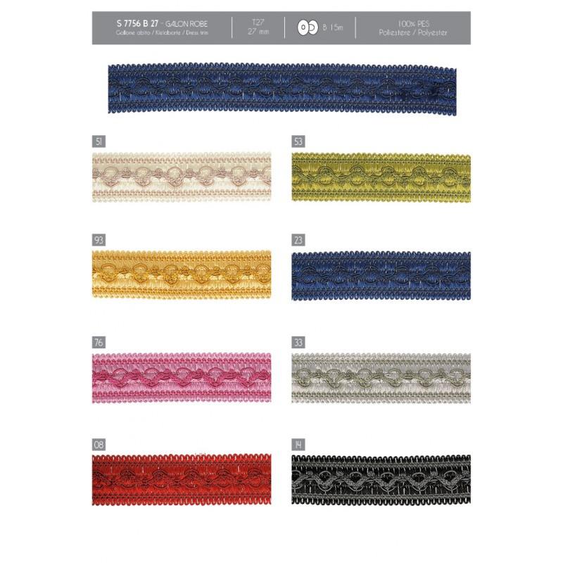 Stephanoise S7756 - GALON ROBE