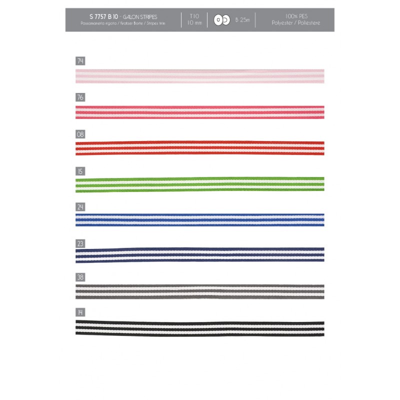 Stephanoise S7757 - GALON STRIPES
