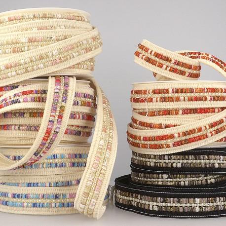 stephanoise S7758 - GALON BOURRELETS MULTICOLORE
