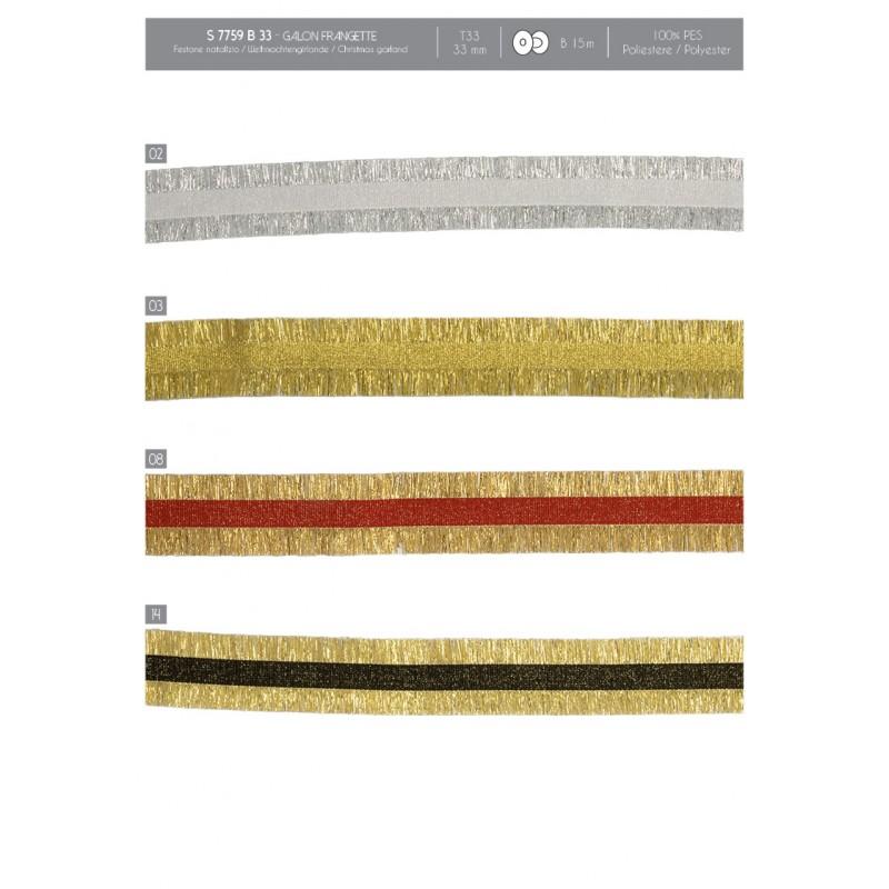 Stephanoise S7759 - GALON FRANGETTE