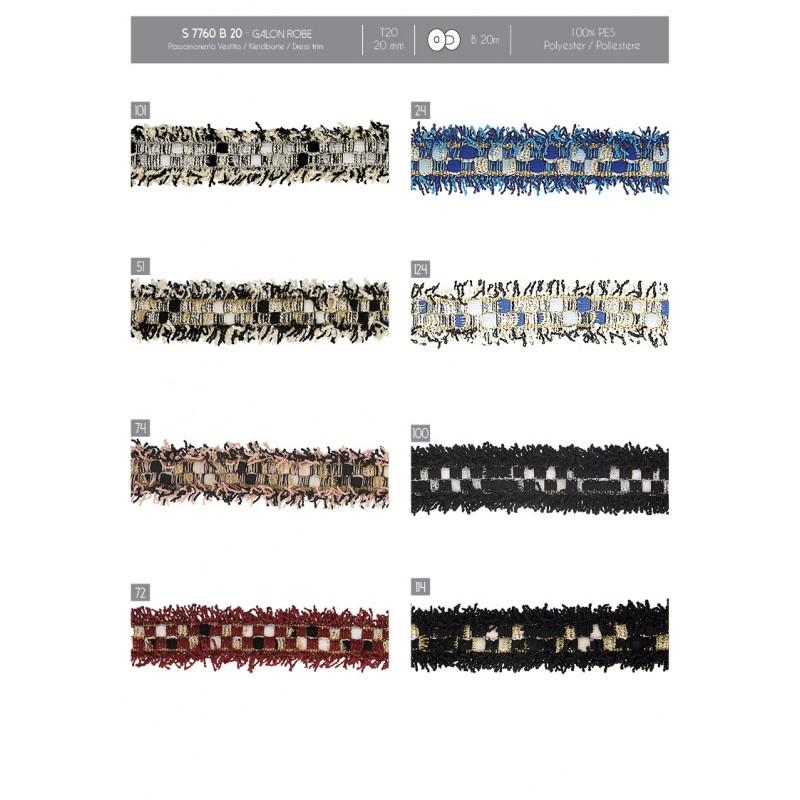 Stephanoise S7760 - GALON ROBE