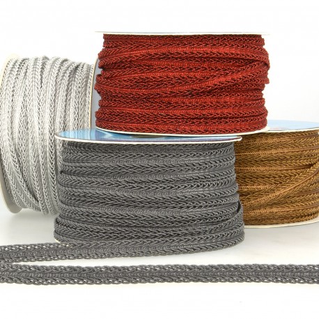 stephanoise S7766 - GALON ROBE MÉTALLISÉ