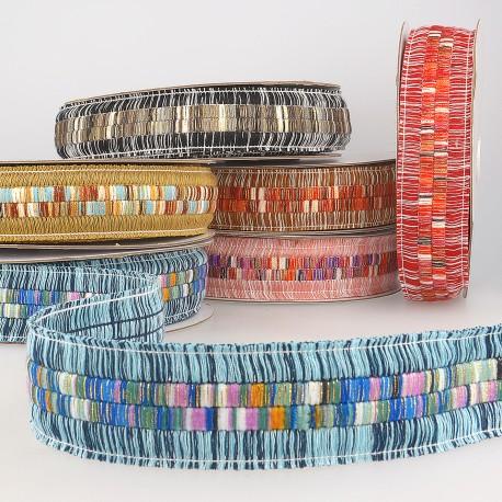 Stephanoise S7767 - GALON DOUBLE FRANGE