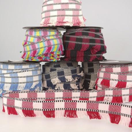 Stephanoise S7768 - GALON FRANGE STRIPES