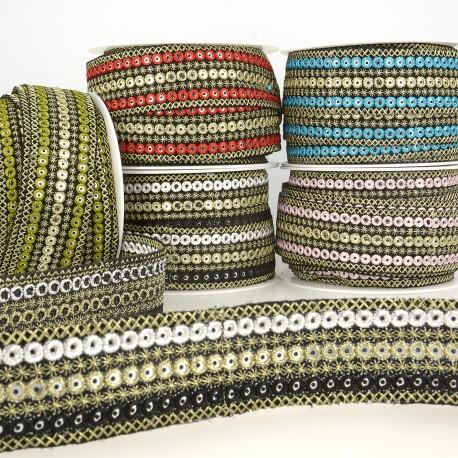 stephanoise S7769 - GALON RONDS BRODÉS