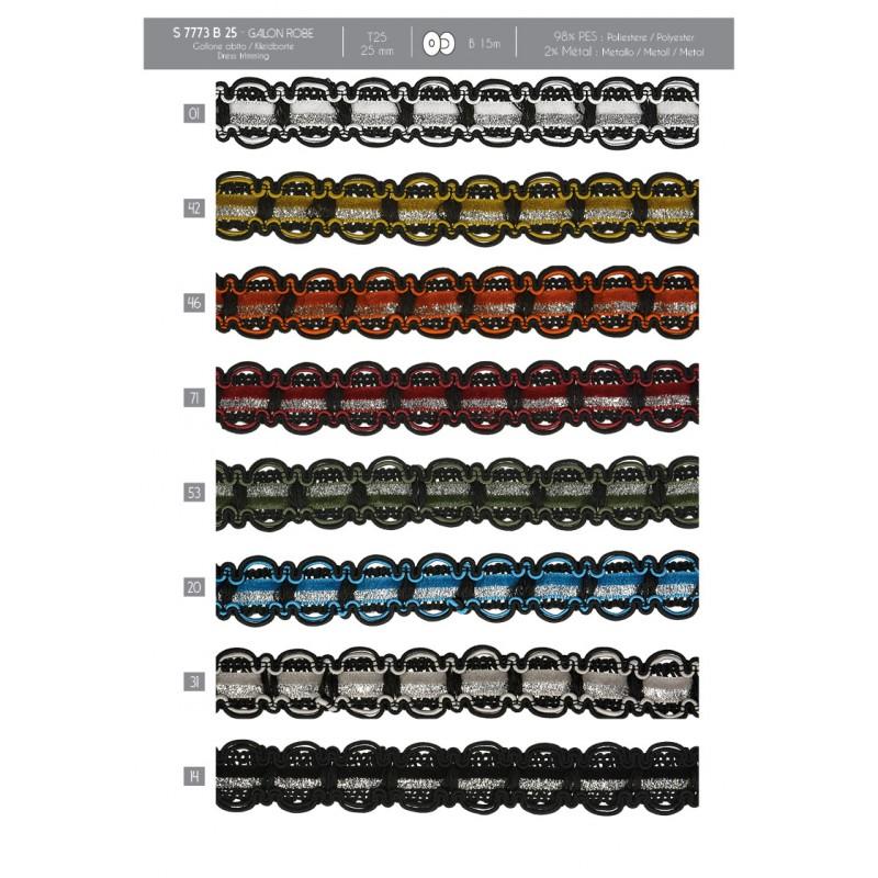 Stephanoise S7773 - GALON ROBE